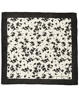 Lauren Ralph Lauren Contrast Floral Square Scarf
