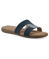 Cliffs by White Mountain Women's Fraida Slide Slip-On Sandals