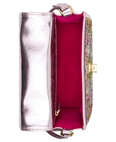 Betsey Johnson Kaleidoscope Floral Phone Small Crossbody Bag