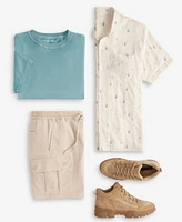 Sun Stone Mens Inside Out T Shirt Thaddeus Shirt Relaxed Fit 8 Cargo Shorts Exclusively At Macys