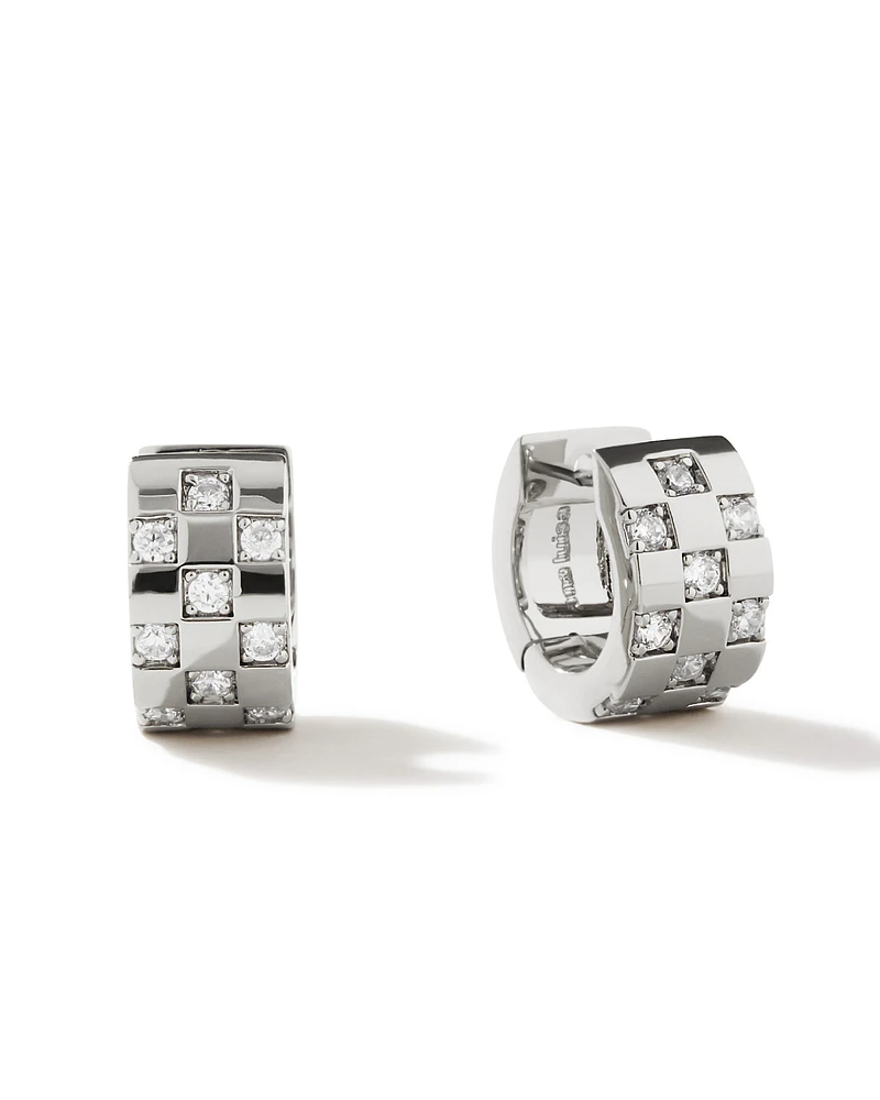 Ana Luisa - Silver Hoop Earrings - Eden Silver