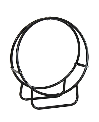 Inch Outdoor Firewood Rack Hoop