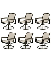 Bartow Outdoor, Swivel Chairs Set of 6, Created for Macy's