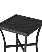 Wythburn Outdoor 32" Bar Height Dining Table