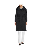 Lands' End Women's Petite Crinkle Coat