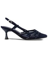 Jones New York Women's Lindala Kitten Heel Slingback Evening Pumps
