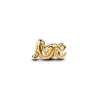 Pandora 14K Gold Plated Handwritten Love Charms