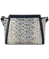 Brahmin Hillary Cirrus Extra-Large Leather Crossbody