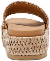 Dv Dolce Vita Women's Scottie Raffia Flatform Sandals