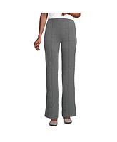 Lands' End Women's Starfish High Rise Pintuck Bootcut Pants