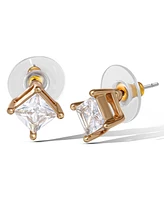 Jessica Simpson Square-Cut Crystal Stud Earrings Set