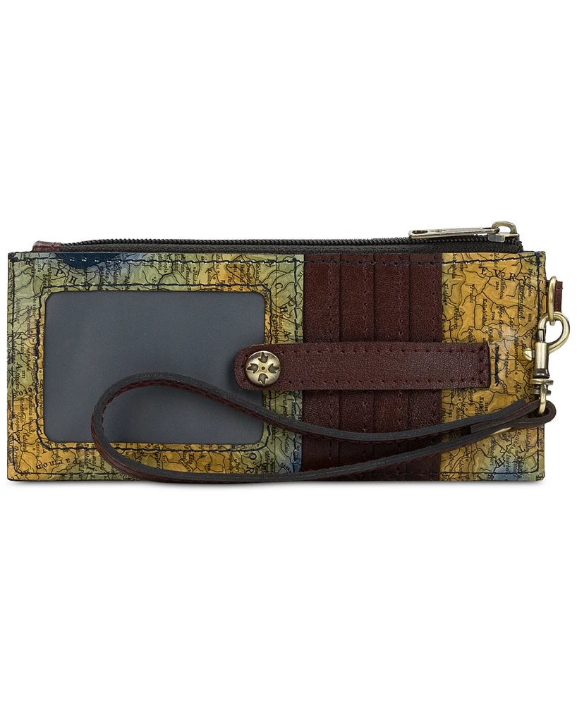 Patricia Nash Small Alanna Leather Wristlet Wallet