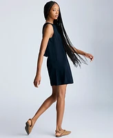 Kenneth Cole Women's Draped Open-Back Shift Dress