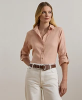 Lauren Ralph Linen Shirt, Regular & Petite