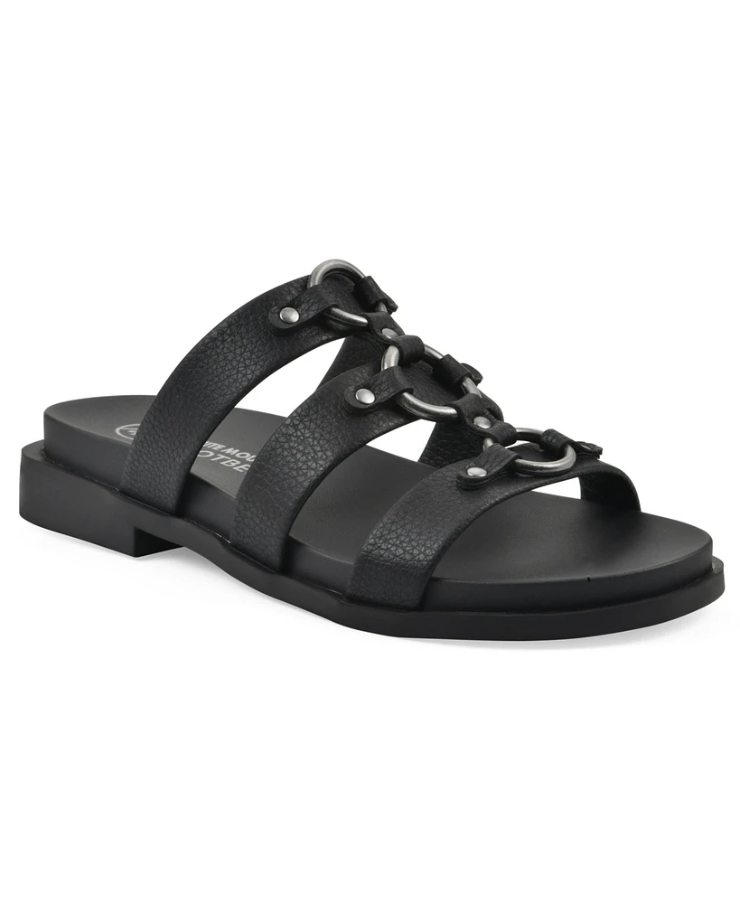 White Mountain Women's Koala Slip-On Flat Sandals