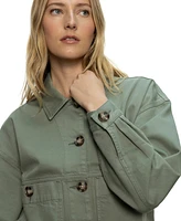 Sanctuary Women's Coastal Denim Shirt Jacket