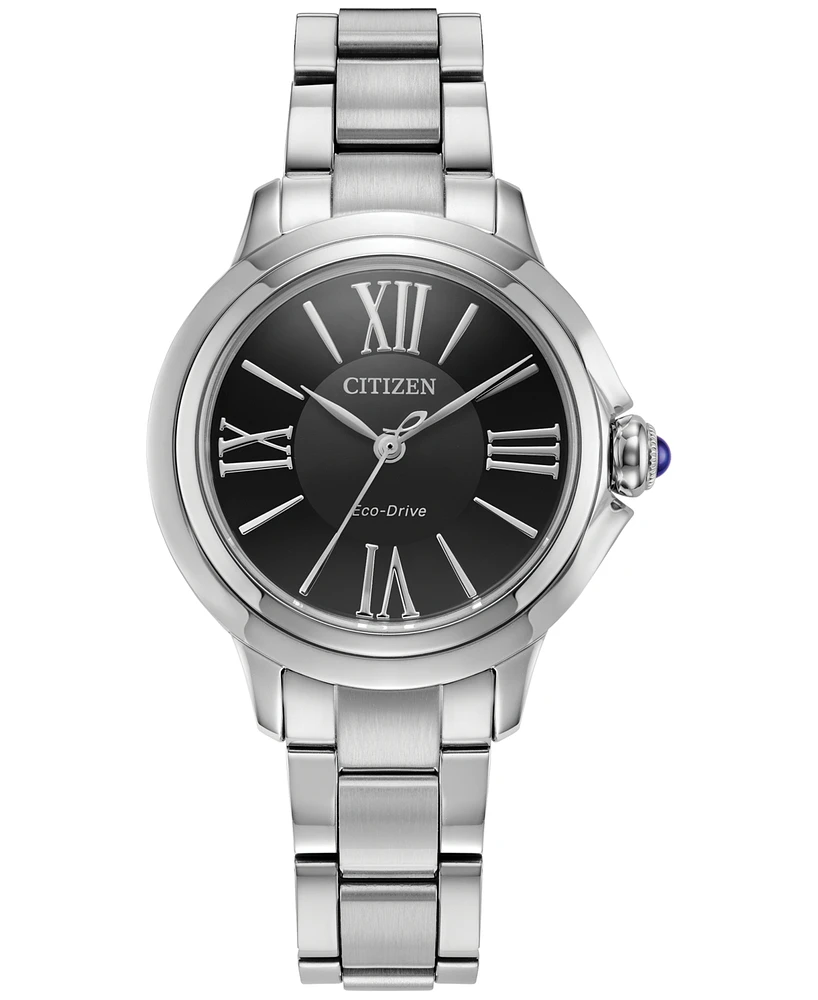 Citizen Women's Classic Ceci Silver-Tone Stainless Steel Bracelet Watch 31.5mm