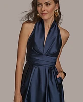 Donna Karan New York Women's A-Line Halter Dress