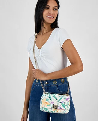 I.n.c. International Concepts Floral Print Small Ajae Shoulder Bag, Exclusively at Macy's