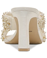 Dolce Vita Women's Gitel Rhinestone Crossband Dress Sandals