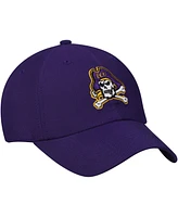 Top of the World Men's Purple Ecu Pirates Primary Logo Staple Adjustable Hat