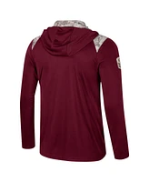 Colosseum Men's Maroon Texas A M Aggies Oht Military Appreciation Quarter-Zip Hoodie Jacket