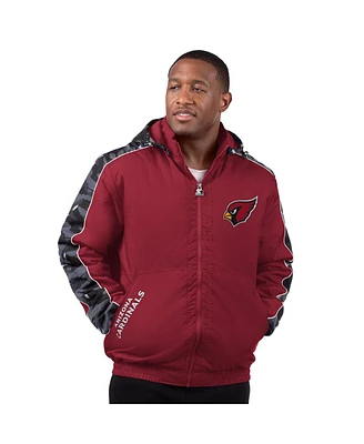 Starter Men's Cardinal Arizona Cardinals Thursday Night Gridiron Full-Zip Jacket