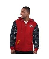 Starter Men's Red Kansas City Chiefs Thursday Night Gridiron Full-Zip Hoodie