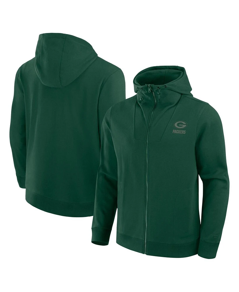 Fanatics Men's and Women's Green Bay Packers Front Office Full-Zip Hoodie