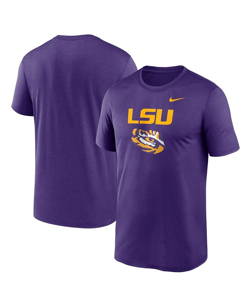 Nike Men's Purple Lsu Tigers Lockup Legend Performance T-Shirt