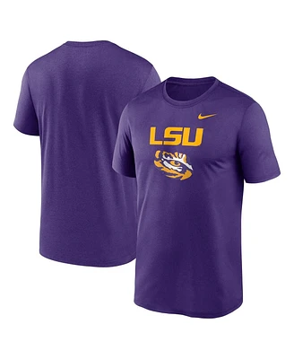 Nike Men's Purple Lsu Tigers Lockup Legend Performance T-Shirt