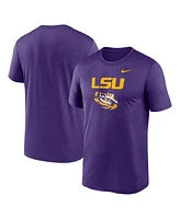 Nike Men's Purple Lsu Tigers Lockup Legend Performance T-Shirt