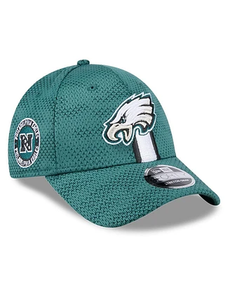 New Era Big Boys and Girls Midnight Green Philadelphia Eagles 2024 Nfl Sideline 9FORTY Stretch-Snap Hat