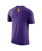 Nike Men's Purple Los Angeles Lakers 2024/25 City Edition Essential Logo T-Shirt