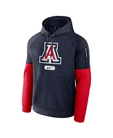 Nike Men's Navy Arizona Wildcats Fitness Performance Pullover Hoodie