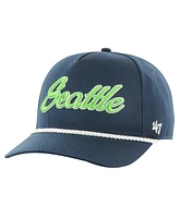 '47 Brand Men's College Navy Seattle Seahawks Overhand Hitch Adjustable Hat