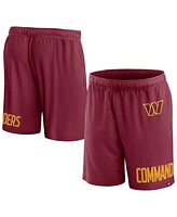 Fanatics Men's Burgundy Washington Commanders Clincher Shorts