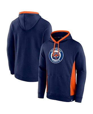 Fanatics Men's Navy Detroit Tigers True Classics Fanarama Pullover Hoodie