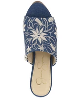 Jessica Simpson Women's Shelbie Block Heel Platform Mules