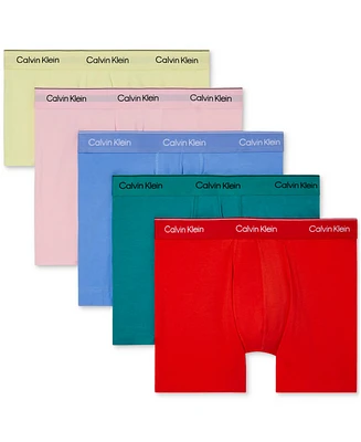 Calvin Klein Men's 5-Pk. Pride Boxer Briefs