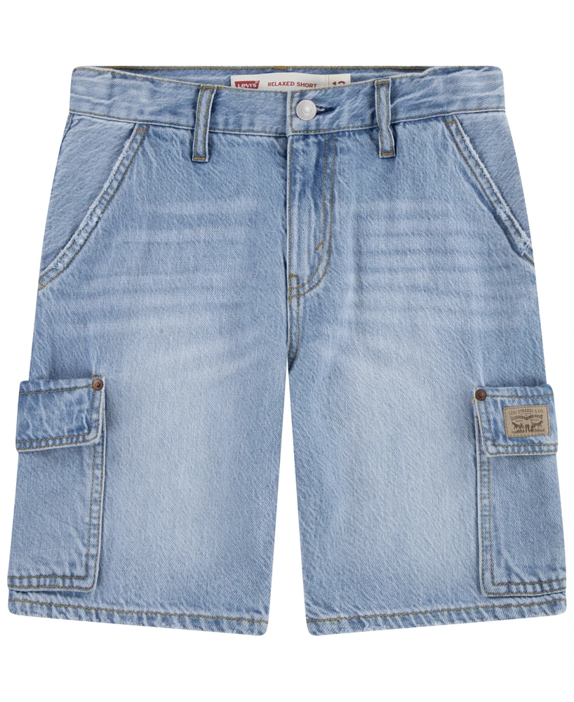 Levi's Big Boys Denim Cargo Shorts