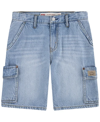 Levi's Big Boys Denim Cargo Shorts