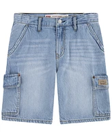 Levi's Big Boys Denim Cargo Shorts