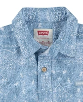 Levi's Big Boys Bandana Woven Shirt