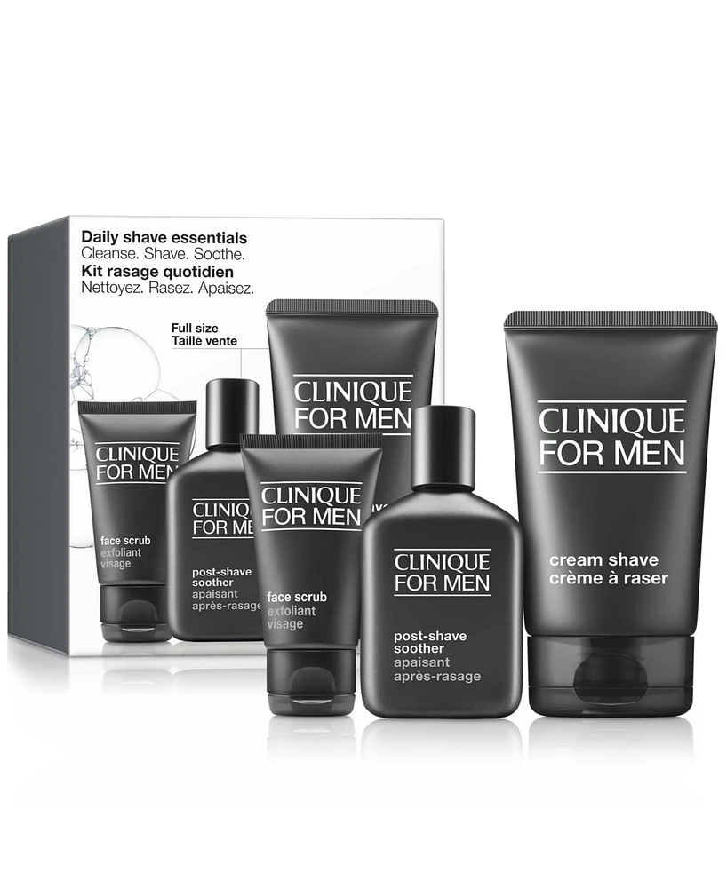 Clinique 3-Pc. Daily Shave Essentials Men's Skincare Set