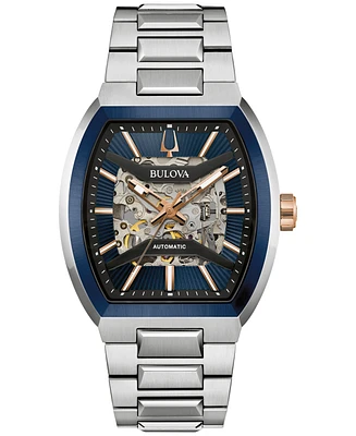 Bulova Men's Maquina Sport Automatic Stainless Steel Bracelet Watch 40mm