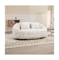 Bean Bag Chair Sofa, Memory Foam Lazy Lounger for Living Room, Bedroom, Gaming, Indoor-The Pop Home
