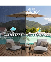 Mondawe 7.5FT Patio Umbrella