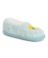 Muk Luks Women's Sherpa Ballerina Slipper with Applique