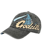 Godzilla Men's Embroidered Pigment Dyed Adjustable Dad Hat